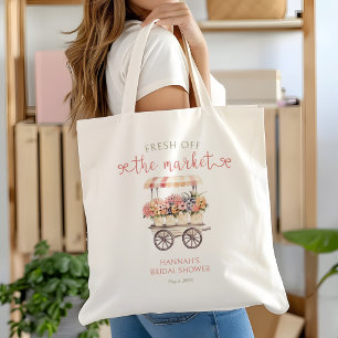 Fresh Off The Market Bridal Shower Tote Bag