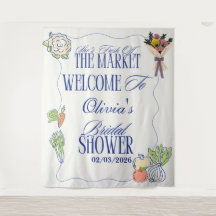 Fresh Off the Market Bridal Shower Welcome To