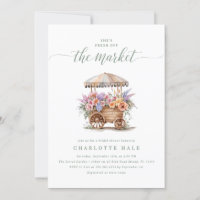 Fresh off the Market Colourful Floral Bridal Showe