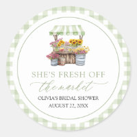 Fresh Off The Market Farmers Market Bridal Shower