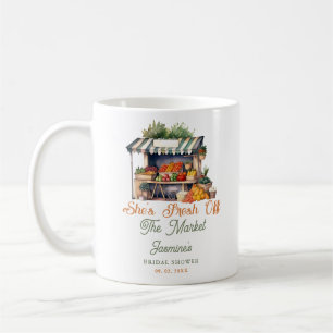 Fresh Off The Market Farmers Market Bridal Shower Coffee Mug