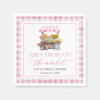 Fresh Off The Market Farmers Market Bridal Shower