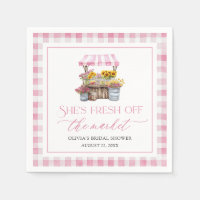Fresh Off The Market Farmers Market Bridal Shower