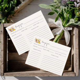 Fresh Off The Market Farmers Market Recipe Card