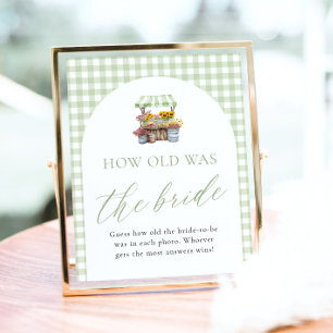 Fresh Off The Market How Old Was The Bride Sign