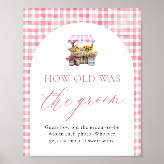 Fresh Off The Market How Old Was The Groom Sign (Front)