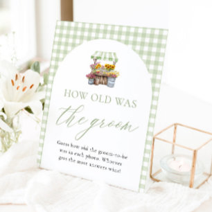 Fresh Off The Market How Old Was The Groom Sign