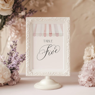 Fresh Off the Market Table Number Five