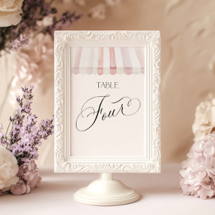 Fresh Off the Market Table Number Four
