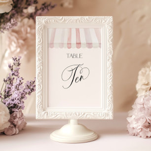 Fresh Off the Market Table Number Ten