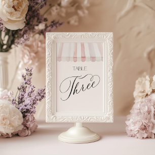 Fresh Off the Market Table Number Three