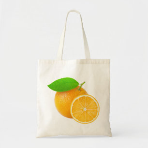 Fresh orange tote bag
