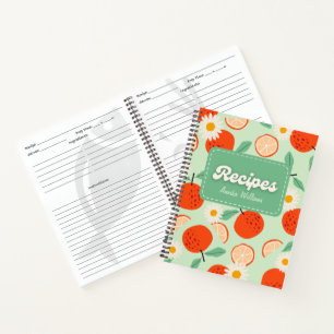 Fresh Oranges Favorite Family Recipe Notebook