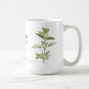 FRESH OREGANO Tall White Mug