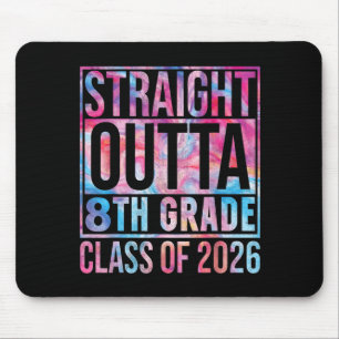 Fresh Out Of 8th Grade Graduate Boys Girls Kids Mouse Pad