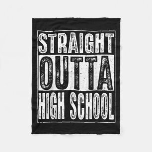 Fresh Out Of High School Cl 2026 Boys Girls Fleece Blanket