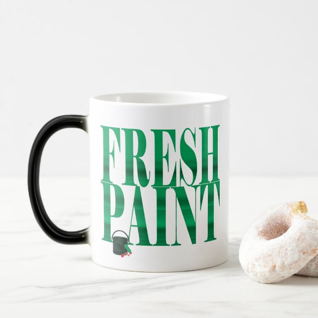 Fresh paint mug (With Donut)