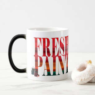 Fresh paint mug