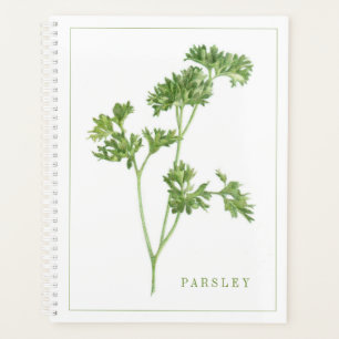 FRESH PARSLEY 8.5x11 Planner / Calendar
