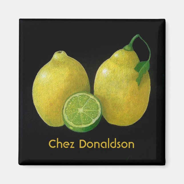 Fresh Pears Magnet (Front)