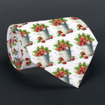 Fresh Picked Strawberries in a Bucket Pattern Tie<br><div class="desc">A tie with a summery graphic of a bunch of strawberries overflowing in a bucket.</div>