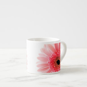 Fresh Pink Gerbera Daisy Photograph Espresso Cup