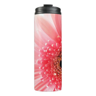 Fresh Pink Gerbera Daisy Photograph Thermal Tumbler