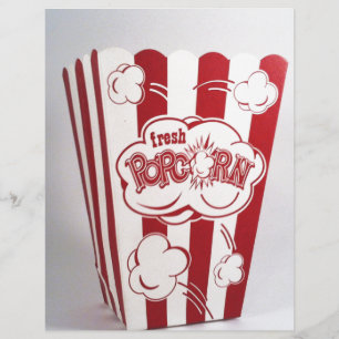 Fresh Popcorn Bag red Vintage