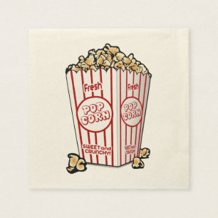 Fresh Popcorn Napkin