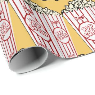 Fresh Popcorn Wrapping Paper