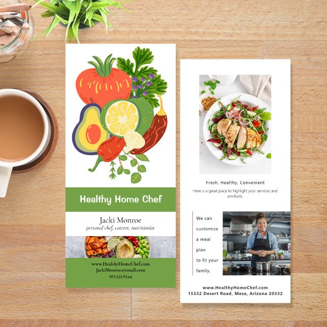 Fresh Produce Creative Marketing Rack Card (Creator Uploaded)