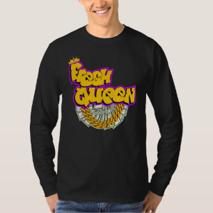 Fresh Queen Melanin Mom Boss Women Black Business  T-Shirt