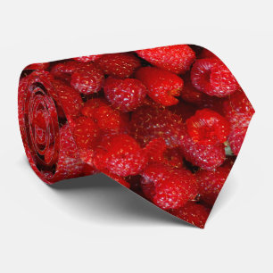Fresh Raspberries Tie