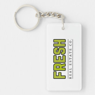 FRESH rectangle keychain