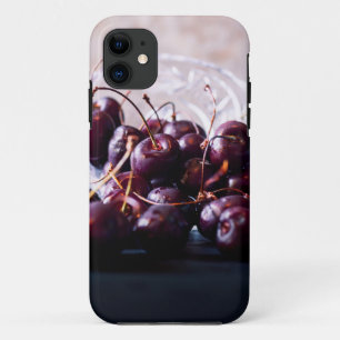 Fresh Red Cherries Photograph iPhone 11 Case