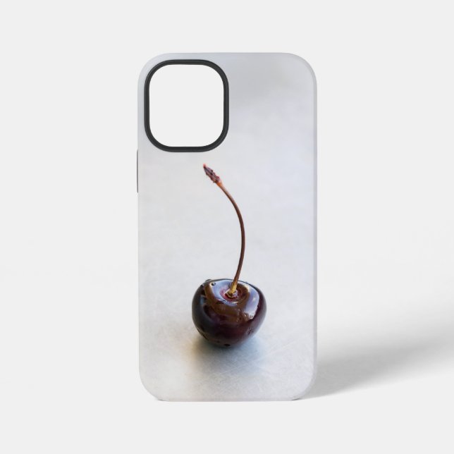 Fresh Red Cherry Photography iPhone Case (Back)