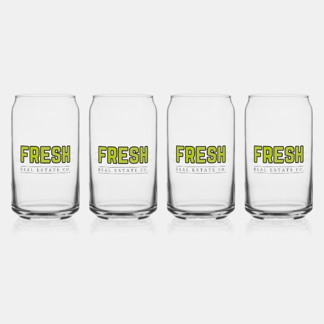 FRESH Refreshing Can Glass (Front)