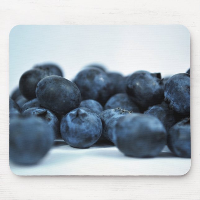 Fresh Ripe Blueberries Mouse Pad (Front)