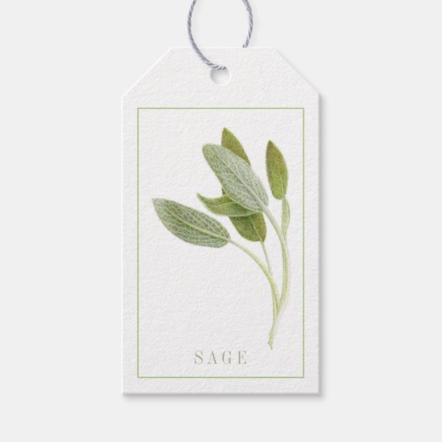 FRESH SAGE Gift Tags (Front)