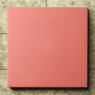 Fresh Salmon #fa8072 Vibrant Accent Tile