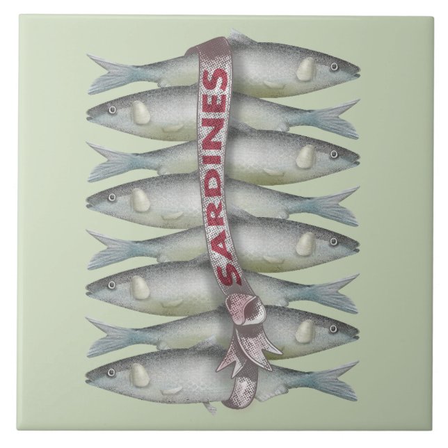 Fresh Sardines Tile (Front)