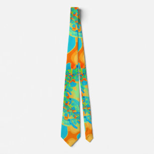 fresh shapes - abstract pattern tie