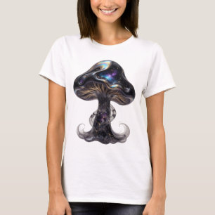 Fresh Silver SPACE MUSHROOM Custom Design T-Shirt