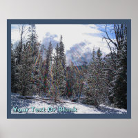 Fresh Snow On Rapid Lightning