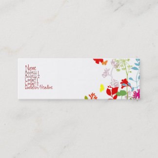 Fresh Spring - Customize Mini Business Card