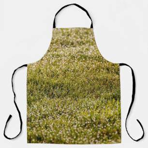 Fresh spring green grass background, with bokeh ef apron