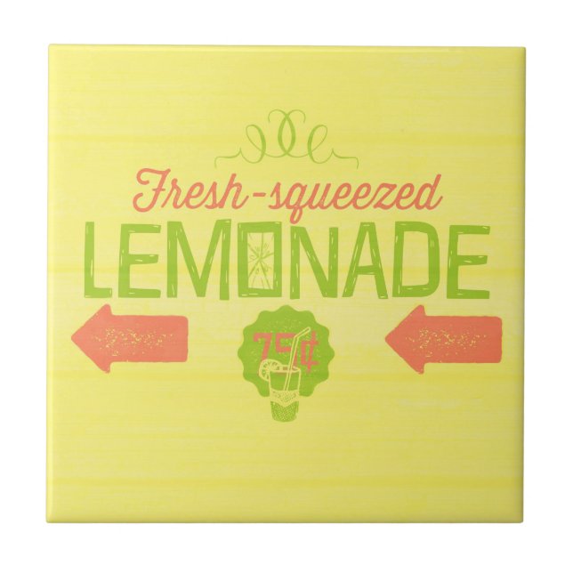 Fresh Squeezed Lemonade Tile (Front)