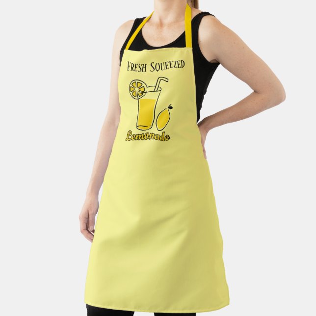fresh squeezed lemonade vendor  apron (Insitu)