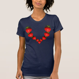 Fresh Strawberry Necklace T-Shirt