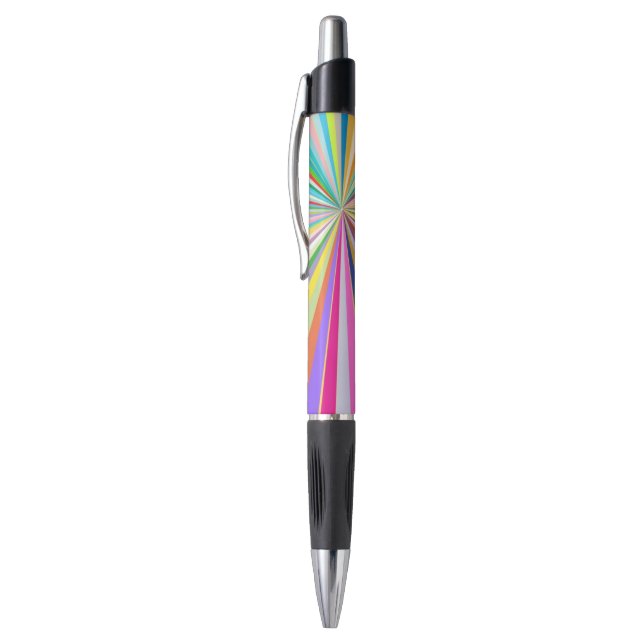 Fresh striped background pen (Top (Vertical))